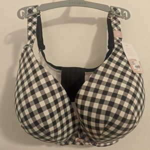 Caciqie Cotton Boost Plunge Bra